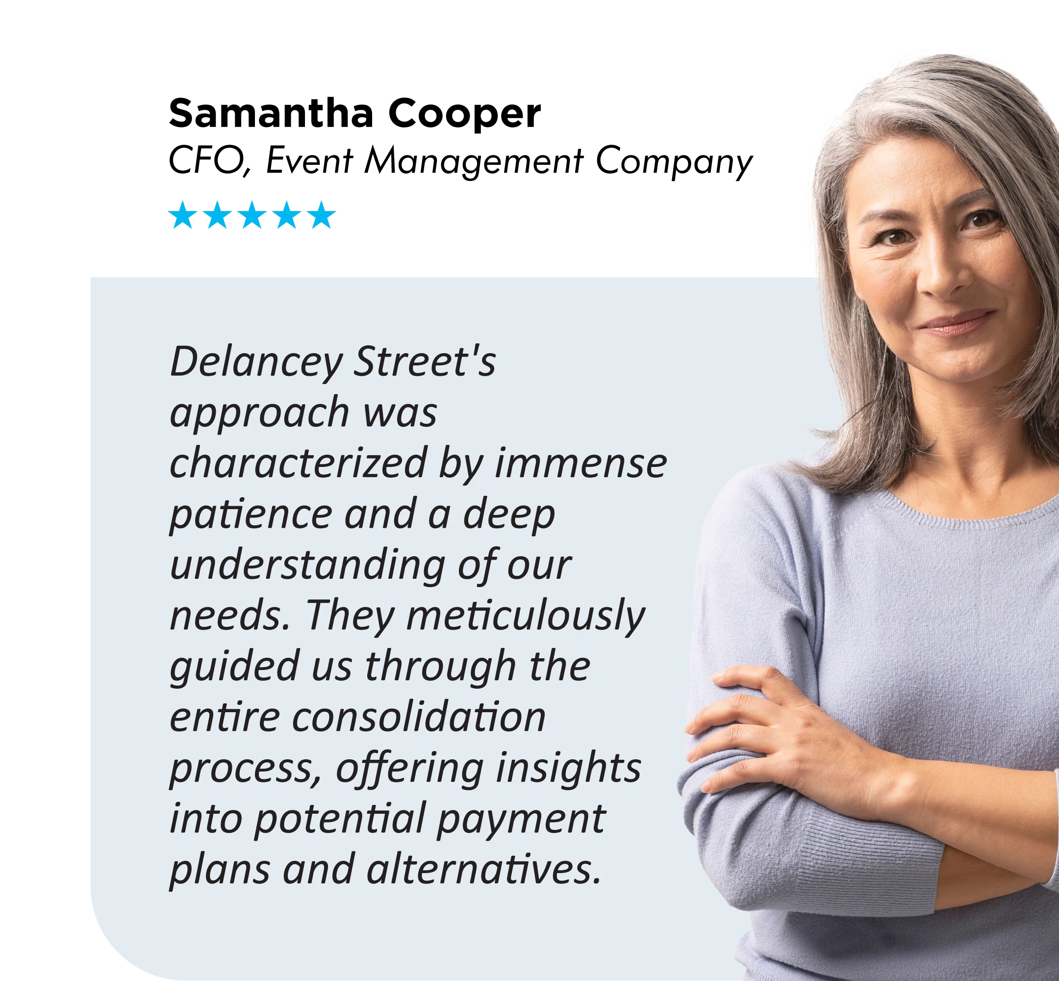 Samantha Cooper testimonial